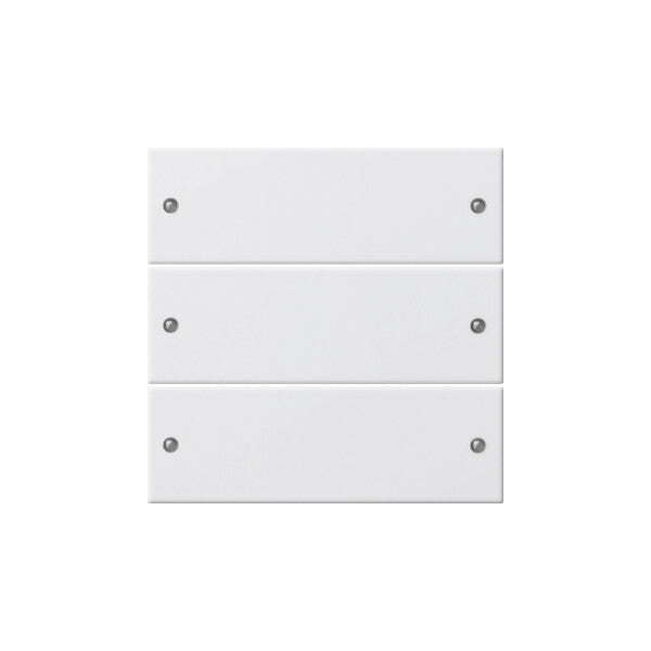Gira Wippenset 3fach reinweiß 218303
